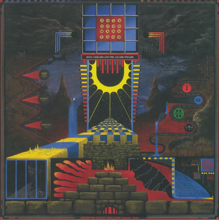 King Gizzard and The Lizard Wizard – Polygondwanaland vinyl cover