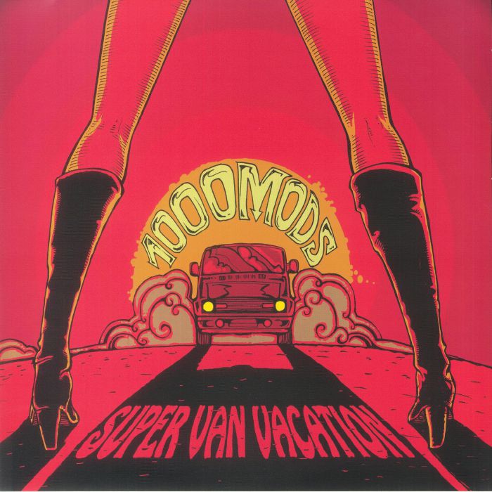 1000mods – Super Van Vacation vinyl cover