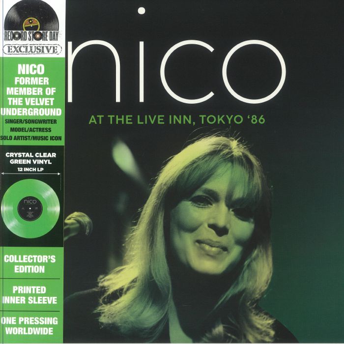 Nico At The Live Inn Tokyo 86 (Record Store Day RSD 2024)