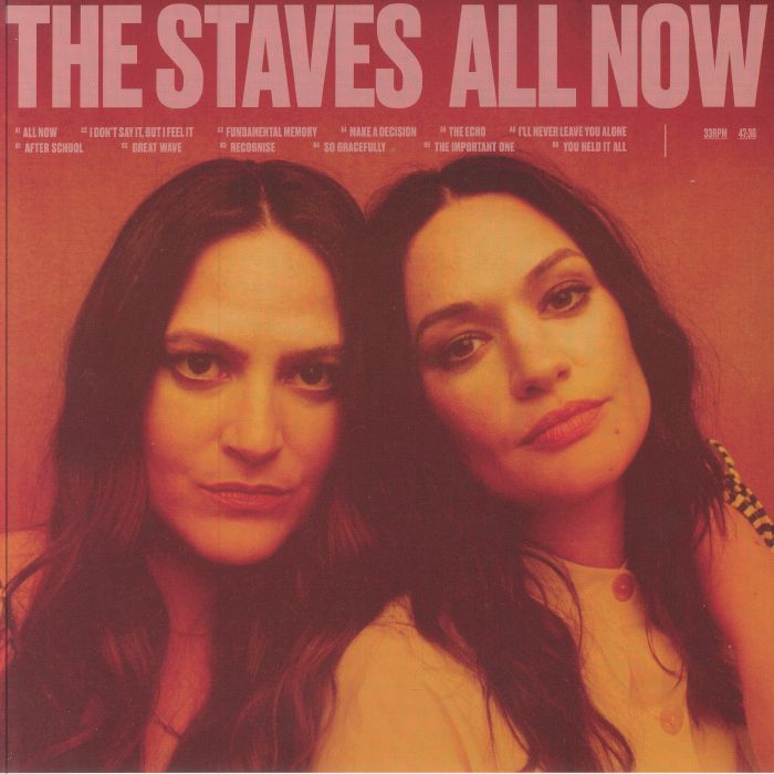 The Staves – All Now vinyl cover