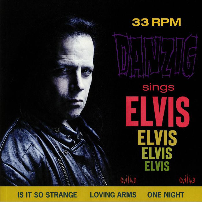 Danzig – Sings Elvis vinyl cover