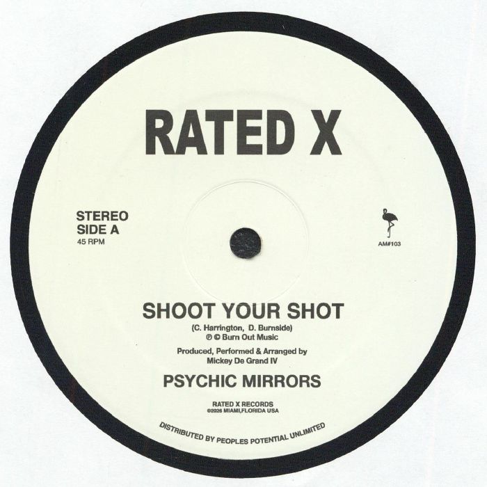 Psychic Mirrors – Shoot Your Shot vinyl cover