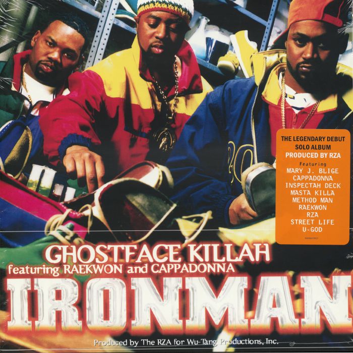 Ghostface Killah – Ironman vinyl cover