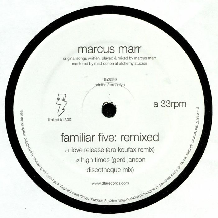 Marcus Marr Familiar Five: Remixed