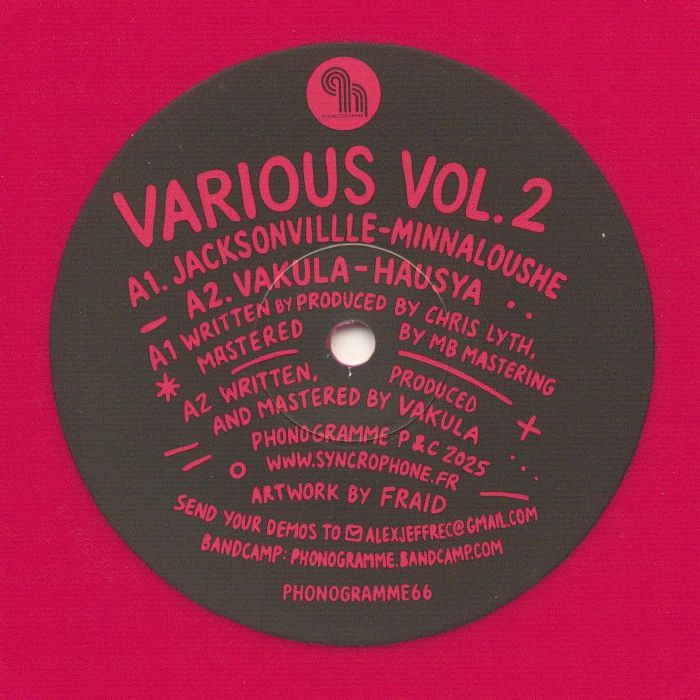 Jacksonville | Vakula | Gari Romalis | Rick Wade – Various Vol 2 vinyl cover