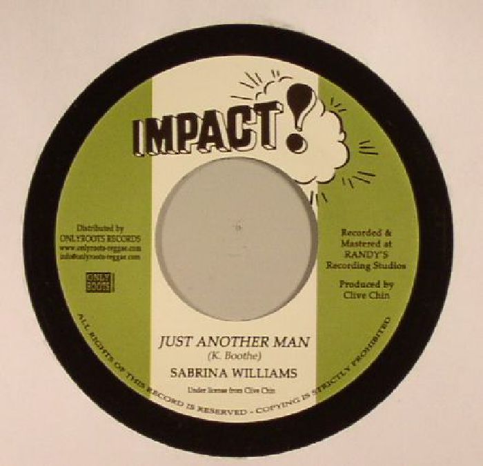 Sabrina Williams Just Another Man (reissue)