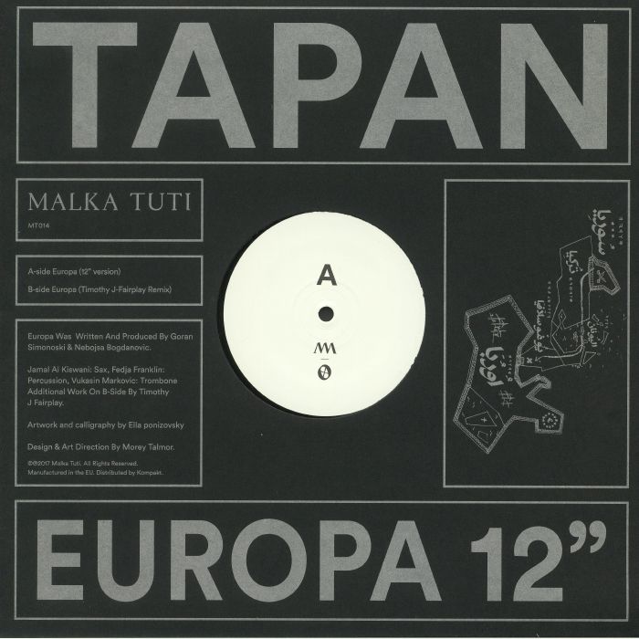 Tapan – Europa vinyl cover
