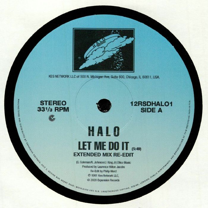 Halo Let Me Do It (Record Store Day 2020)