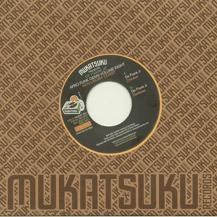 Mukatsuku | De Frank Jr Afro Funk Gems Volume Eight: 1970s Ivory Coast