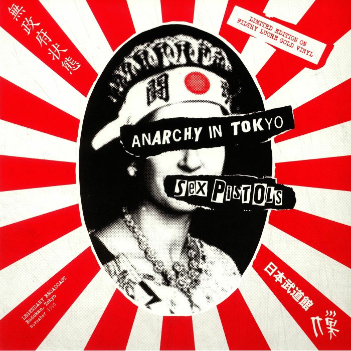Sex Pistols – Anarchy In Tokyo vinyl cover