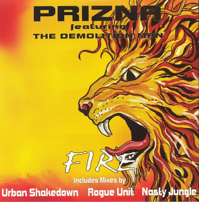 Prizna | The Demolition Man – Fire remixes vinyl cover