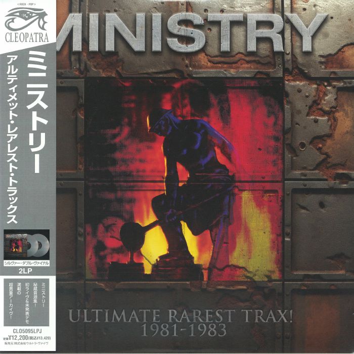 Ministry – Ultimate Rarest Trax! 1981-1983 vinyl cover