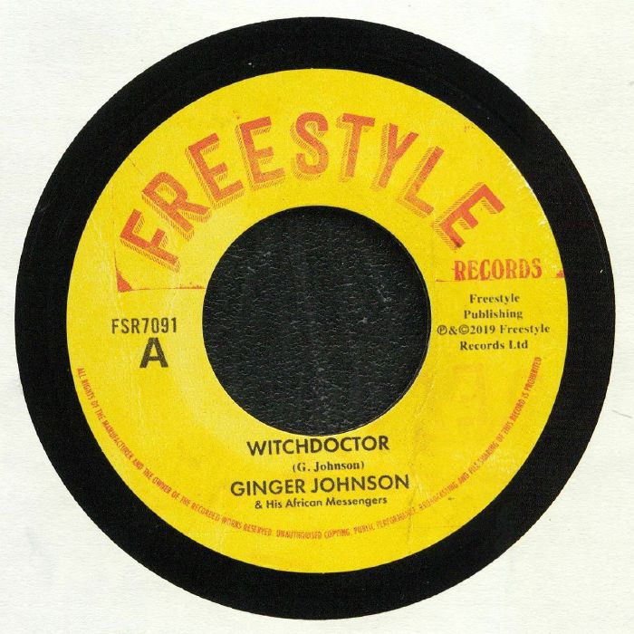 Ginger Johnson and His African Messengers Witchdoctor (Record Store Day 2019)