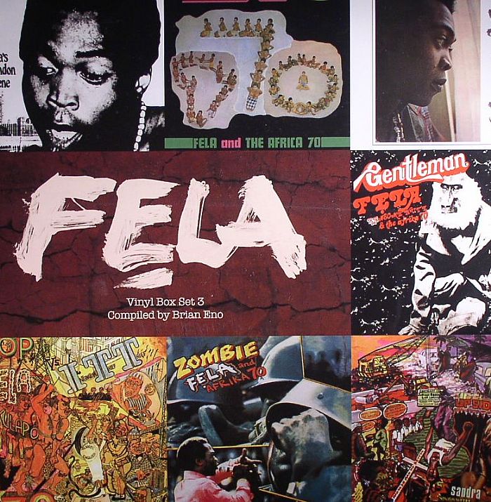 Fela Kuti Vinyl Box Set 3 Compiled By Brian Eno