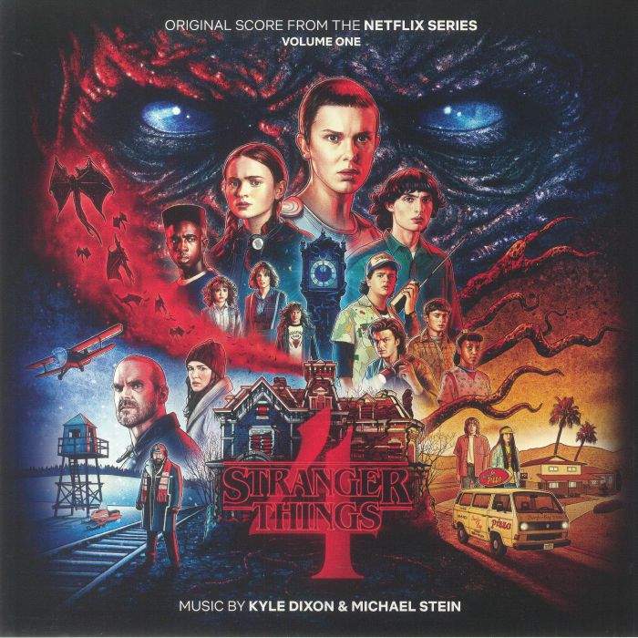 Kyle Dixon | Michael Stein – Stranger Things 4 Volume 1 (Soundtrack) vinyl cover