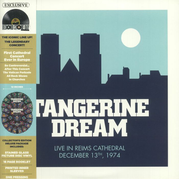 Tangerine Dream Live At The Reims Cathedral December 13th 1974 (Record Store Day 2021)
