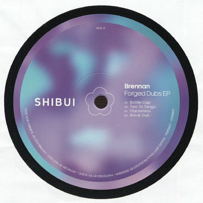 Brennan – Forged Dubs EP vinyl cover