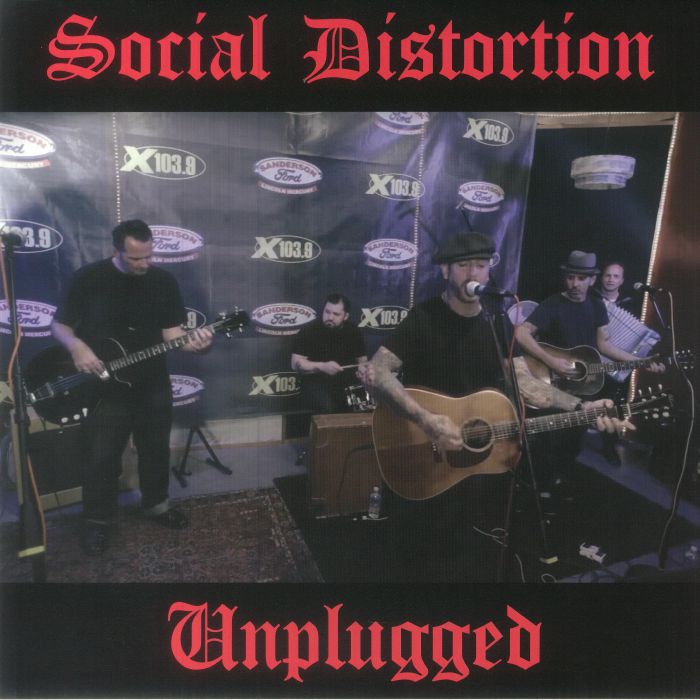 Social Distortion – Unplugged vinyl cover