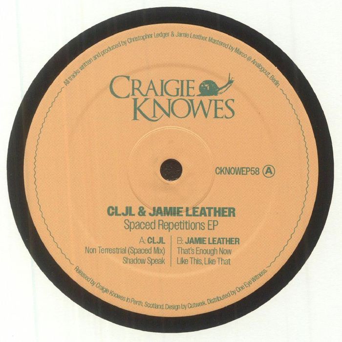 Cljl | Jamie Leather Spaced Repetitions EP
