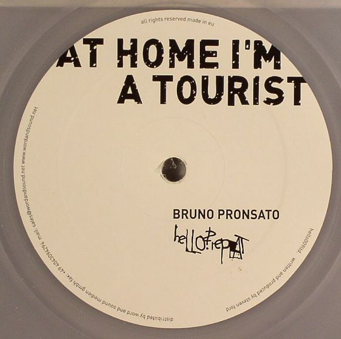 Bruno Pronsato At Home Im A Tourist