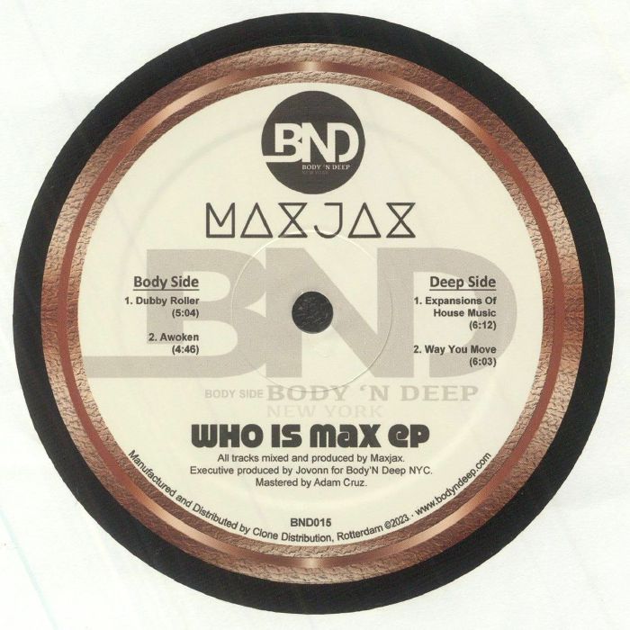 Maxjax Who Is Max EP