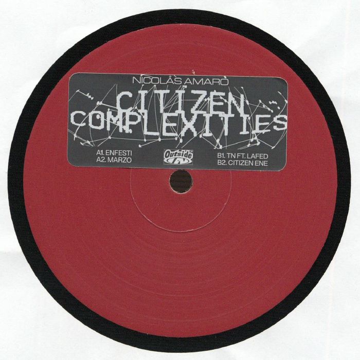 Nicolas Amaro – Citizen Complexities vinyl cover