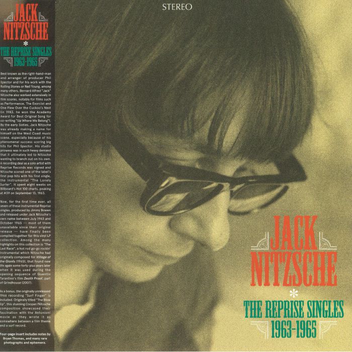 Jack Nitzsche The Reprise Singles 1963 1965
