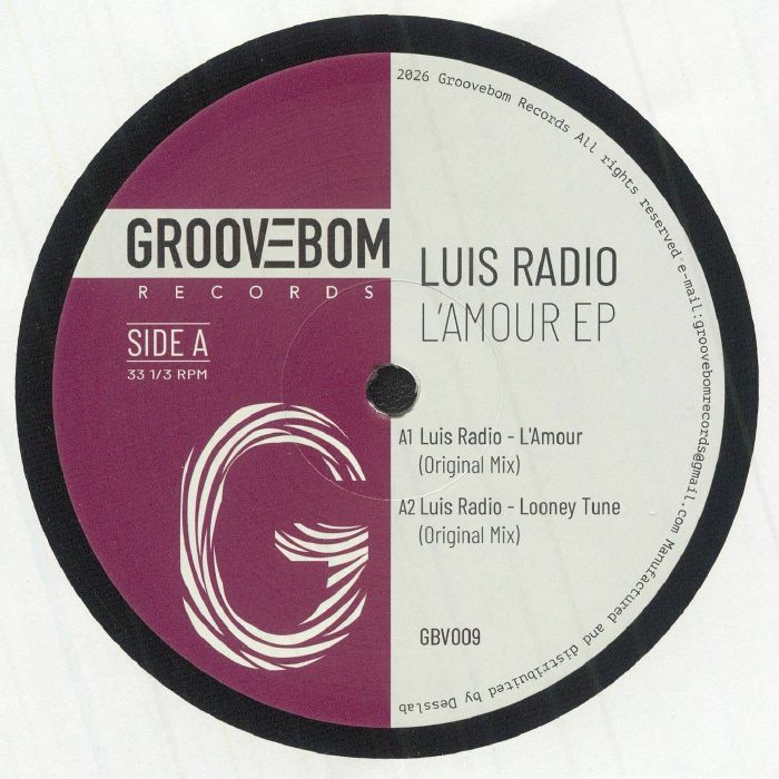 Luis Radio – L'Amour EP vinyl cover