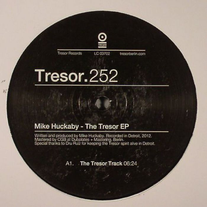 Mike Huckaby The Tresor EP