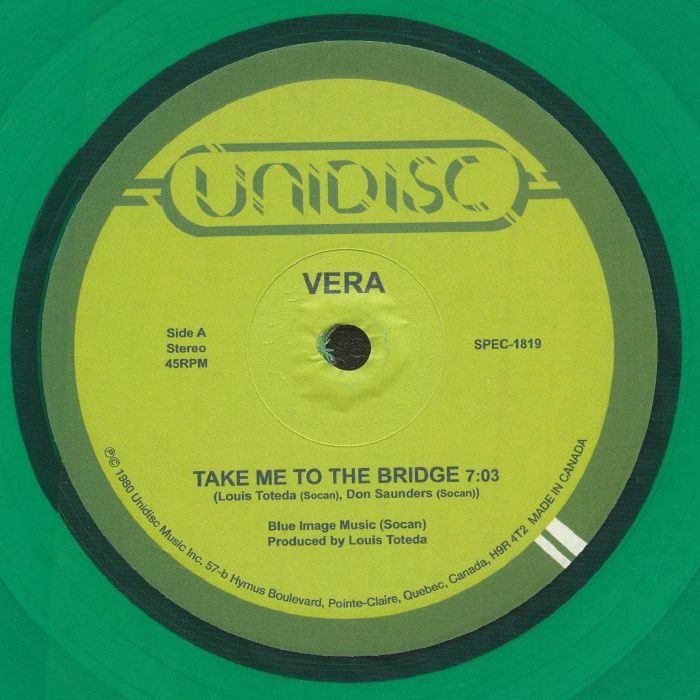 Vera – Take Me To The Bridge vinyl cover