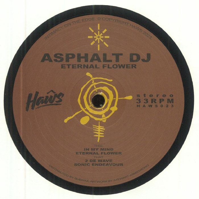 Asphalt Dj – Eternal Flower vinyl cover