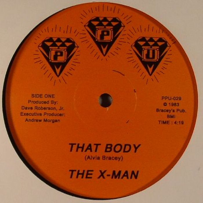 The X Man – That Body vinyl cover