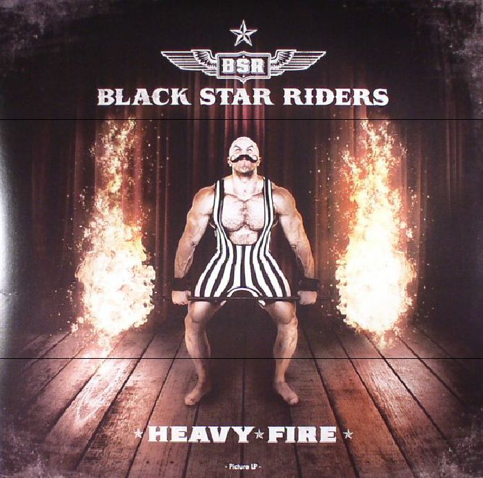 Black Star Riders – Heavy Fire vinyl cover