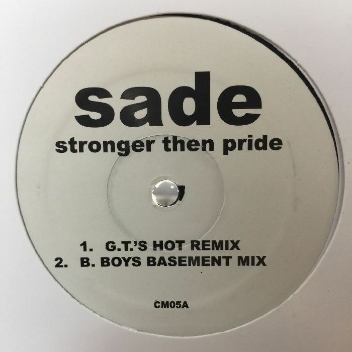 Sade Love Is Stronger Than Pride (House mixes)