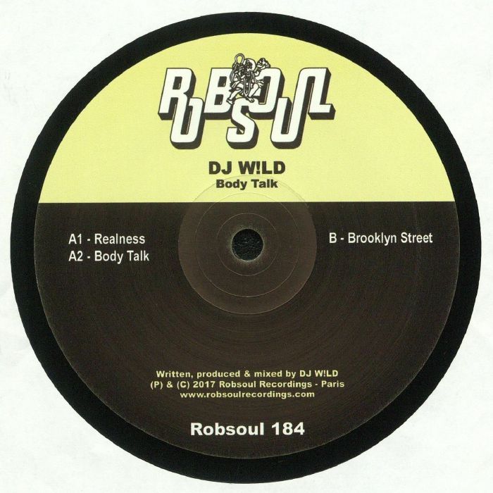 DJ Wild – Body Talk vinyl cover