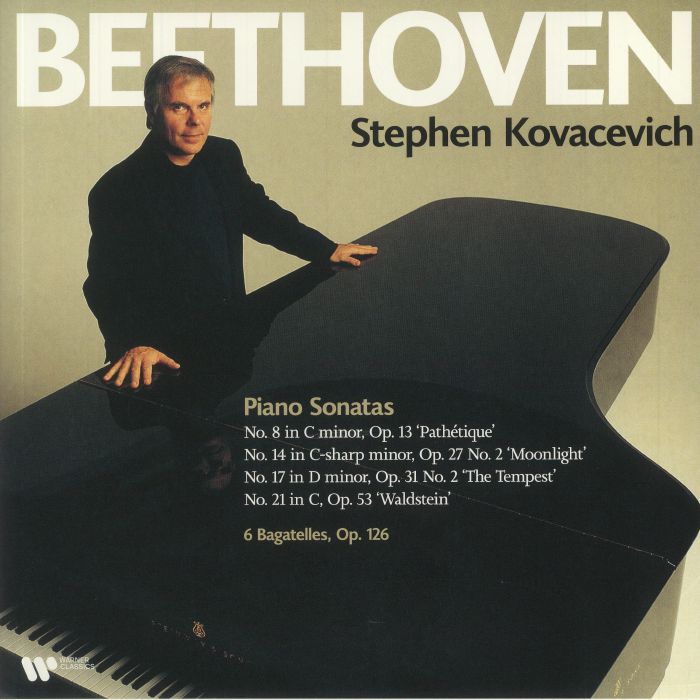 Stephen Kovacevich Beethoven: Piano Sonatas Nos 8 14 17 and 21 Bagatelles Op 126