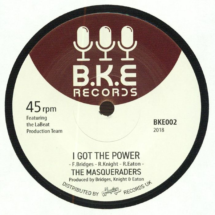The Masqueraders – I Got The Power vinyl cover