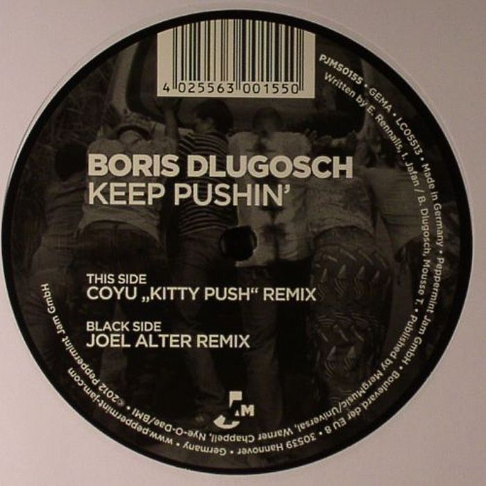 Boris Dlugosch Keep Pushin (remixes)