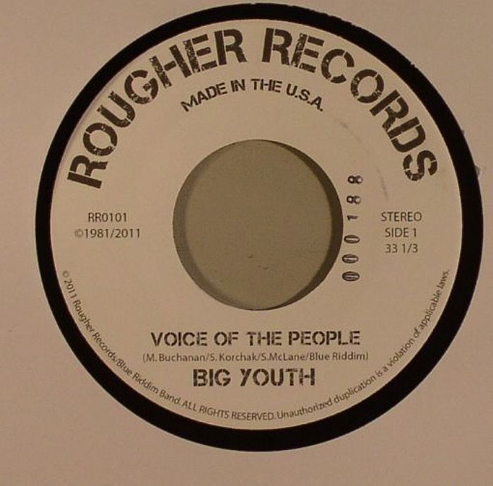 Big Youth | Blue Riddim Band Voice Of The People