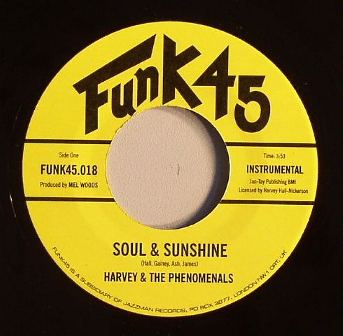 Harvey and The Phenomenals Soul and Sunshine