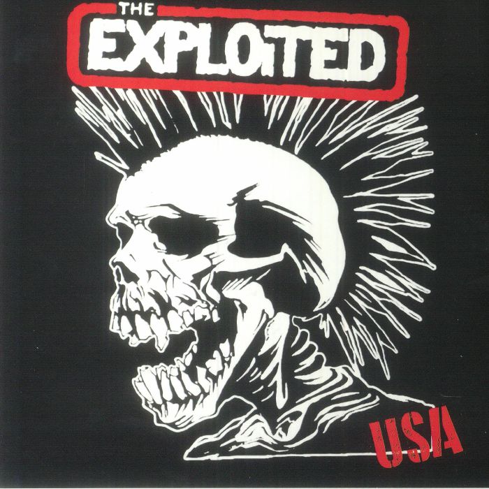 The Exploited – USA vinyl cover