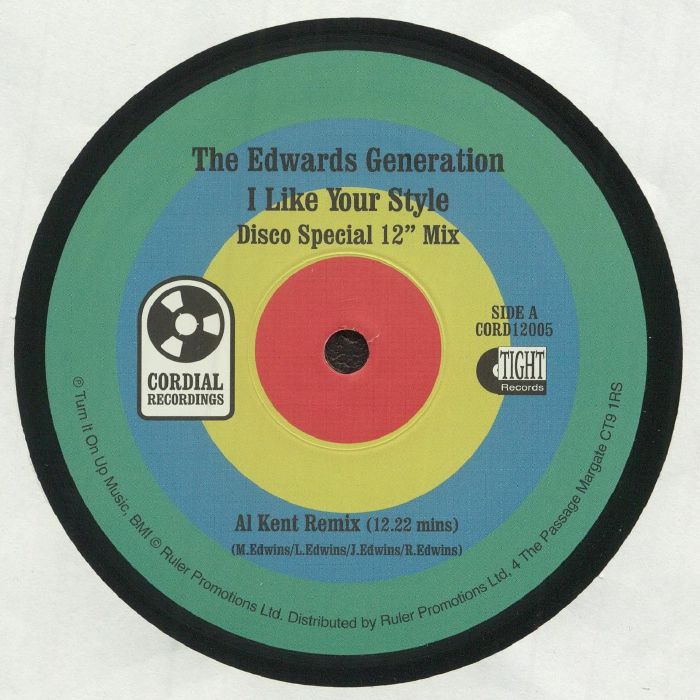 The Edwards Generation I Like Your Style: Disco Special 12 Inch Mix