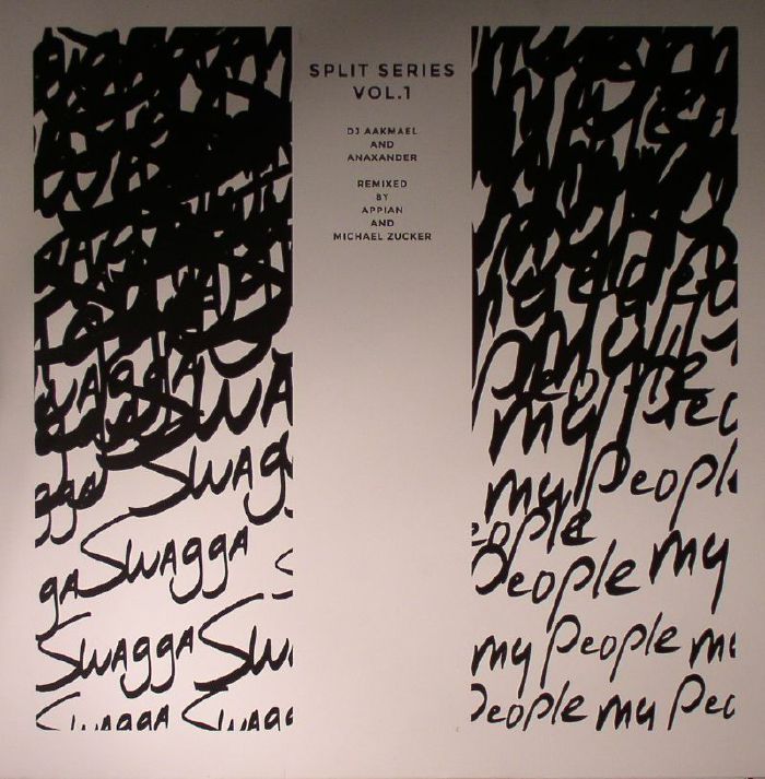 DJ Aakmael | Anaxander – Swagga: Split Series Vol 1 vinyl cover