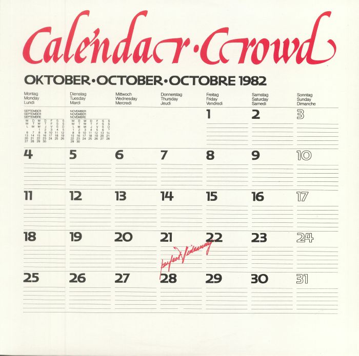Calendar Crowd Perfect Hideaway (reissue)