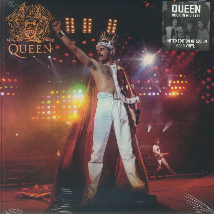 Queen – Rock In Rio 1985 vinyl cover