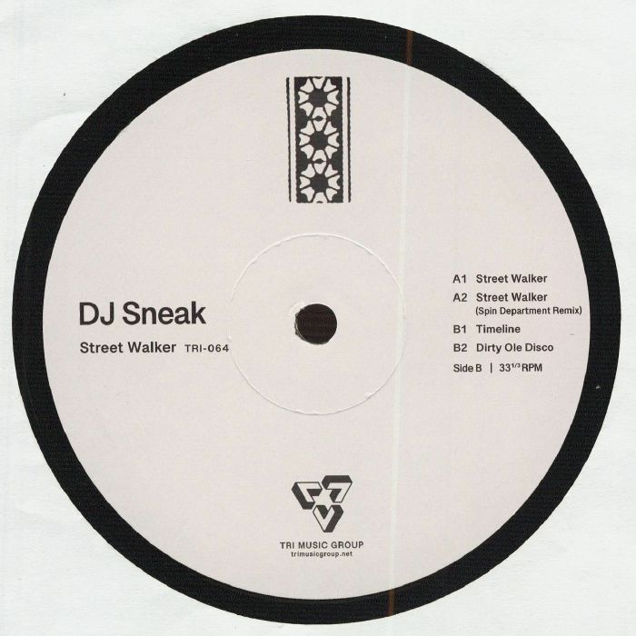 DJ Sneak – Street Walker vinyl cover