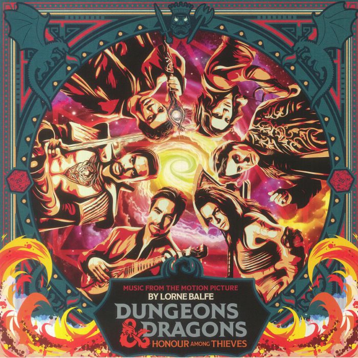 Lorne Balfe – Dungeons and Dragons: Honor Among Thieves (Soundtrack) vinyl cover