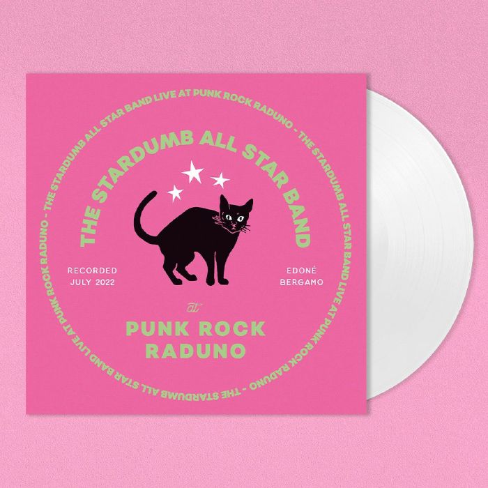 The Stardumb All Star Band – Live At Punk Rock Raduno vinyl cover