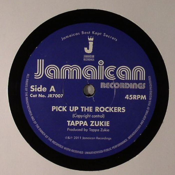 Tappa Zukie – Pick Up The Rockers vinyl cover