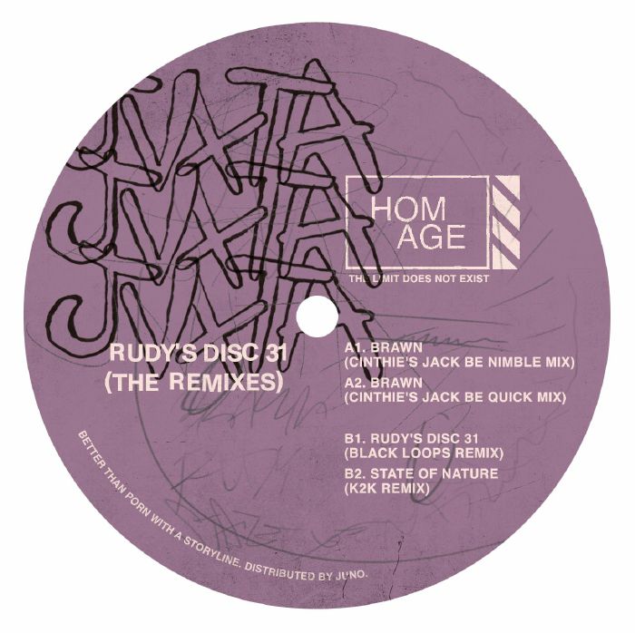 Jvxta Rudys Disc 31 (The Remixes) (Cinthie, Black Loops, k2k mixes)